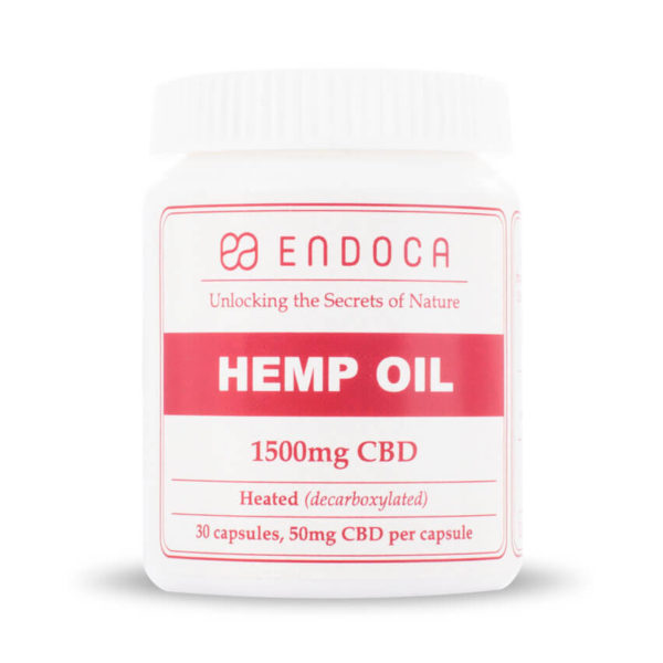 Hemp Oil Capsules - 1500mg CBD