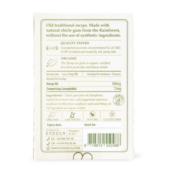 CBD Chewing Gum - 150mg CBD