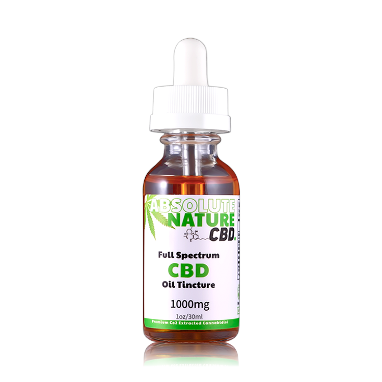 Full Spectrum CBD Oil Tincture – 1000mg, 30ml