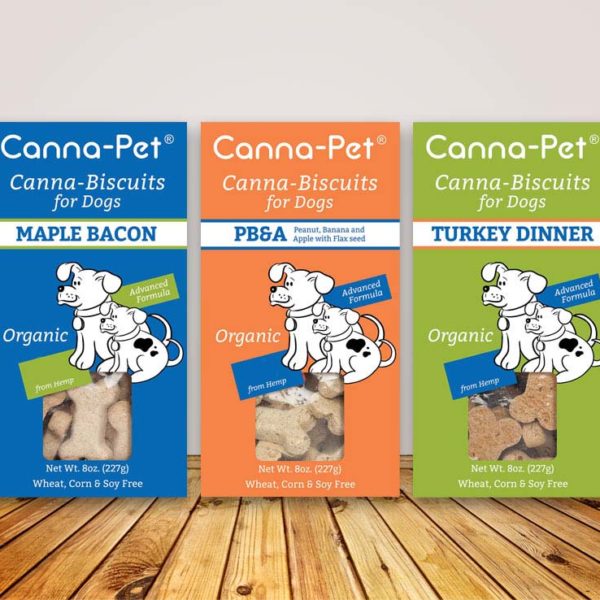 Canna-Pet® Organic CBD Biscuit Assortment – 3 Boxes