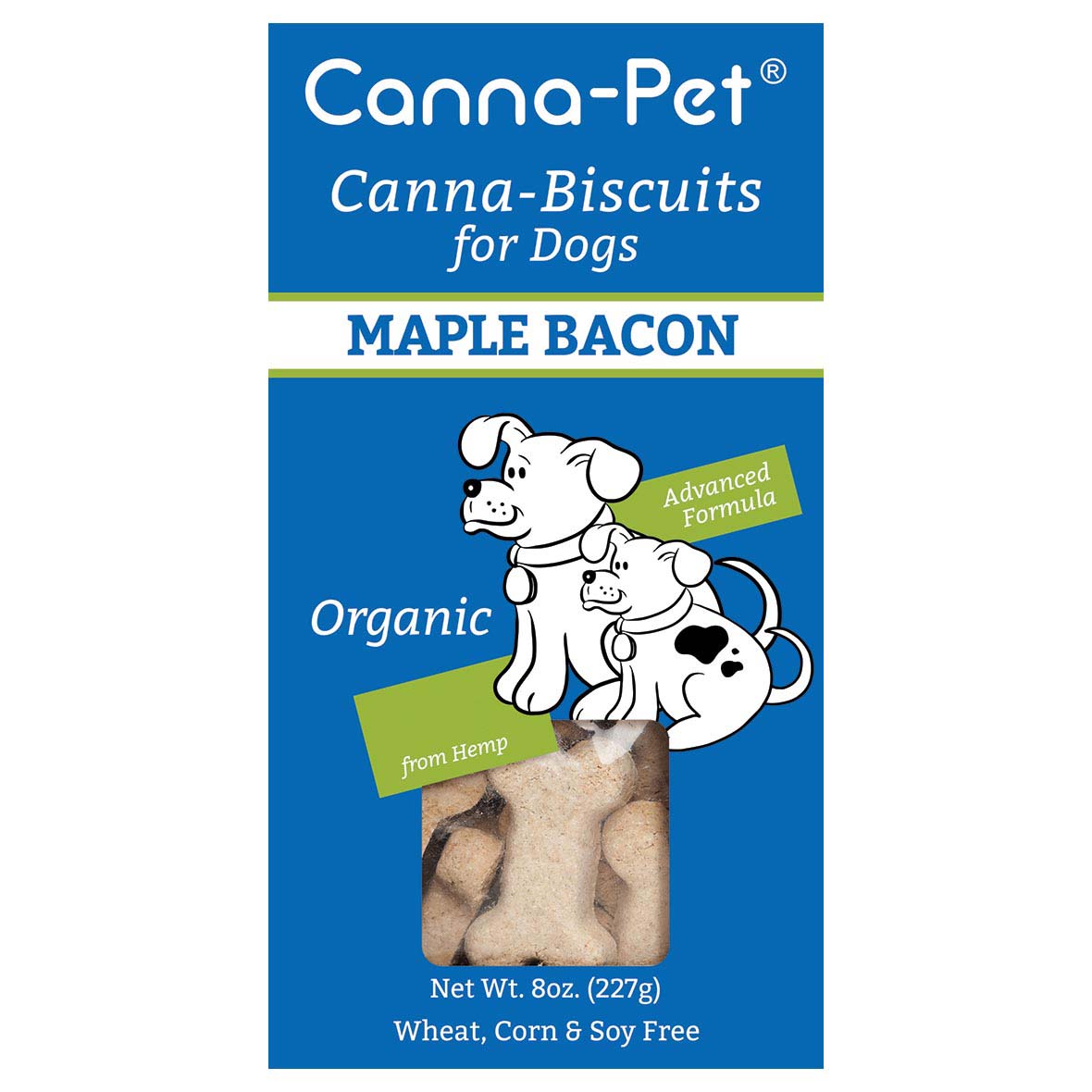 CannaPet® CBD Dog Biscuits: Advanced Formula Maple Bacon