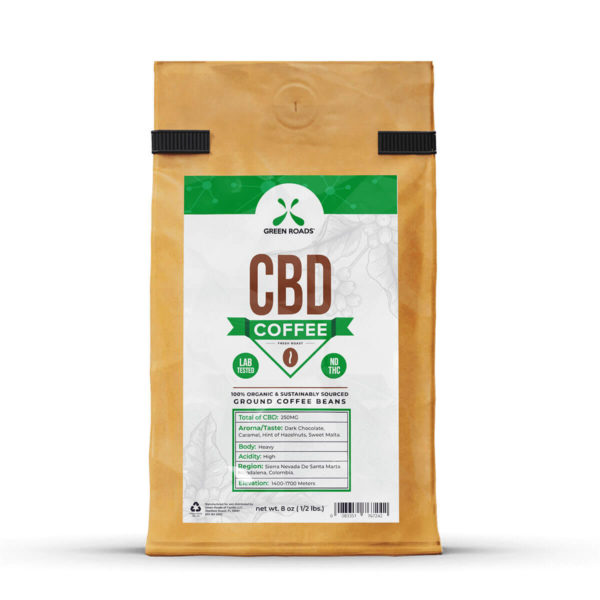 Colombian Imported CBD Coffee – 8 oz