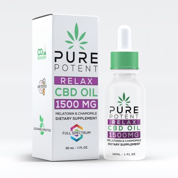 Full-Spectrum CBD Relax Oil 1500MG – 30ml