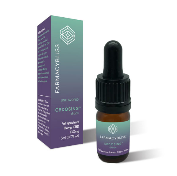 Pure and Potent CBD Drops– 100mg